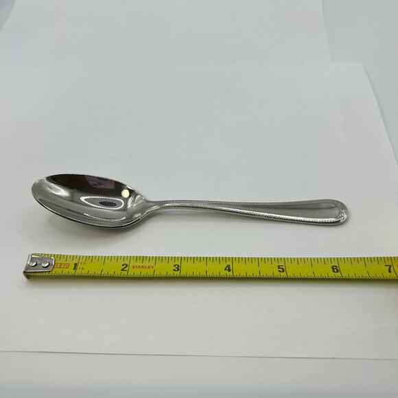 1 Teaspoon Spoon Swedish Lodge Lenox 6 5/8" Stainless 18/10 - Picture 3 of 8